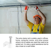 Nail Cable Clips for Wire Management (10mm & 50 Pc)
