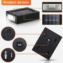 Solar Wall Lights Small Fence Lights Solar Powered Up Down LED Porch Light  (1 Pc)