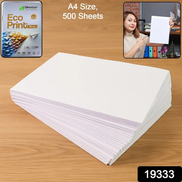 500 Sheets A4 Size Copier Paper – 70 GSM High Bright White Printing Paper