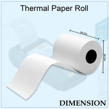 Thermal Label Roll for Barcode Printing (57 x 34 Cm)