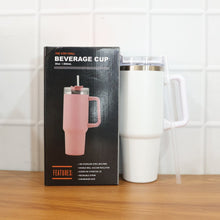 890 ML Insulated Stainless-Steel Travel Tumbler White Color (1 Pc )